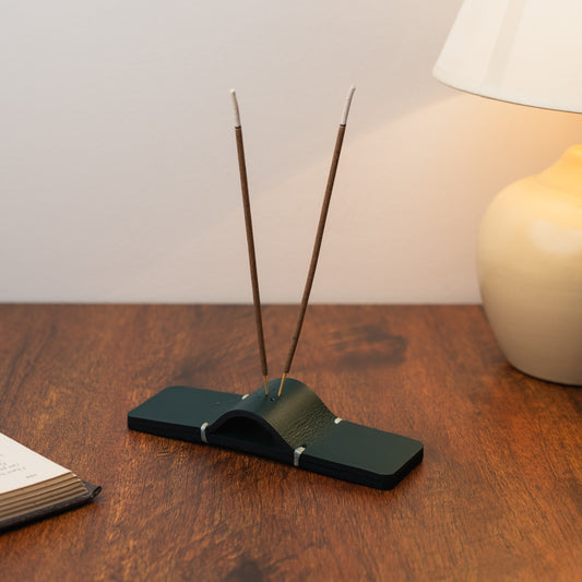 Incense Stick Holder - Dark Green