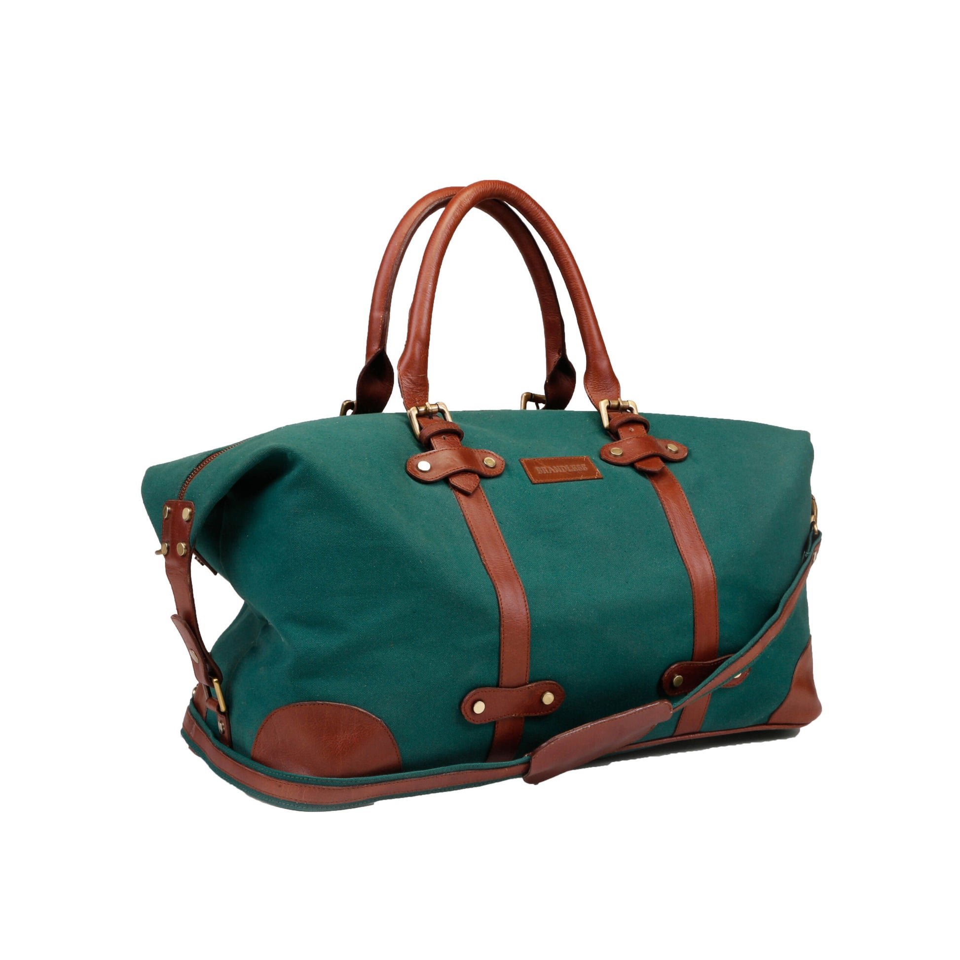 Discoverer Duffel Bag - Khaki & Brown – Brandless