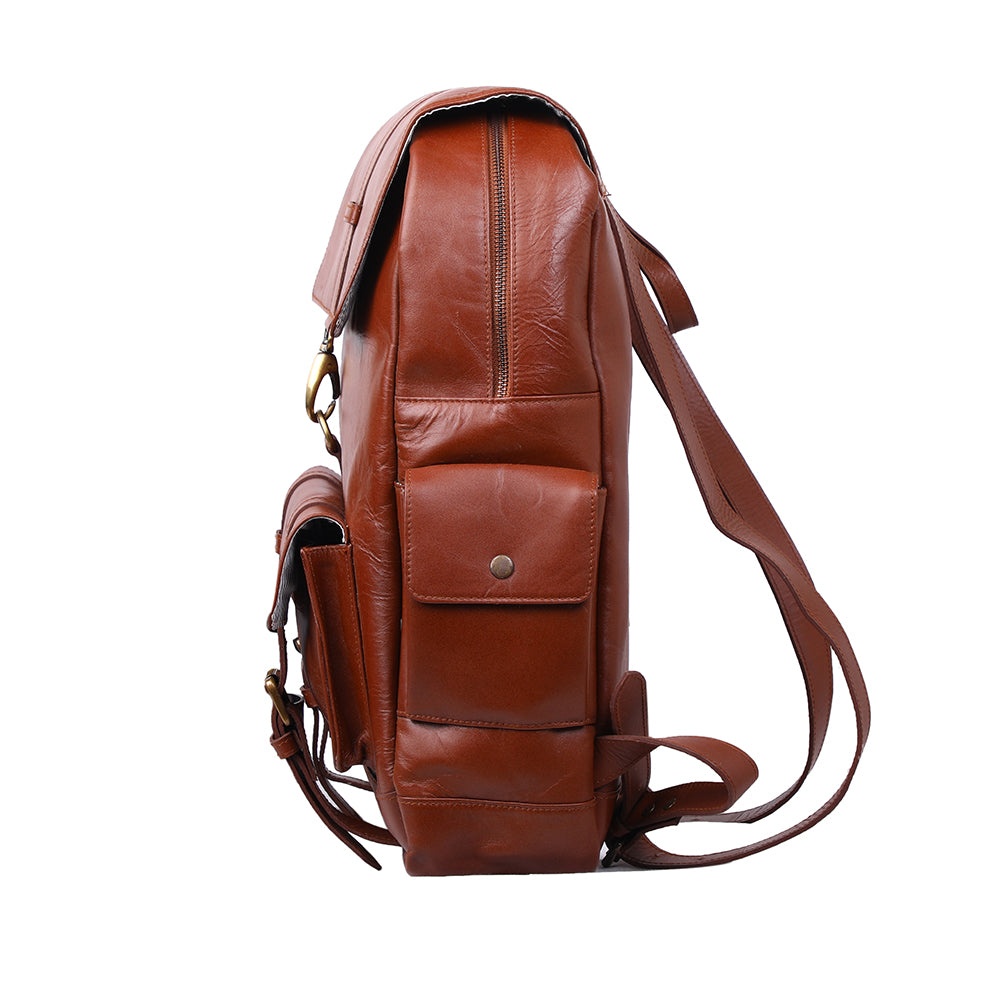 Buy Brown Color Back Bag 16 Inch Online at Best Prices