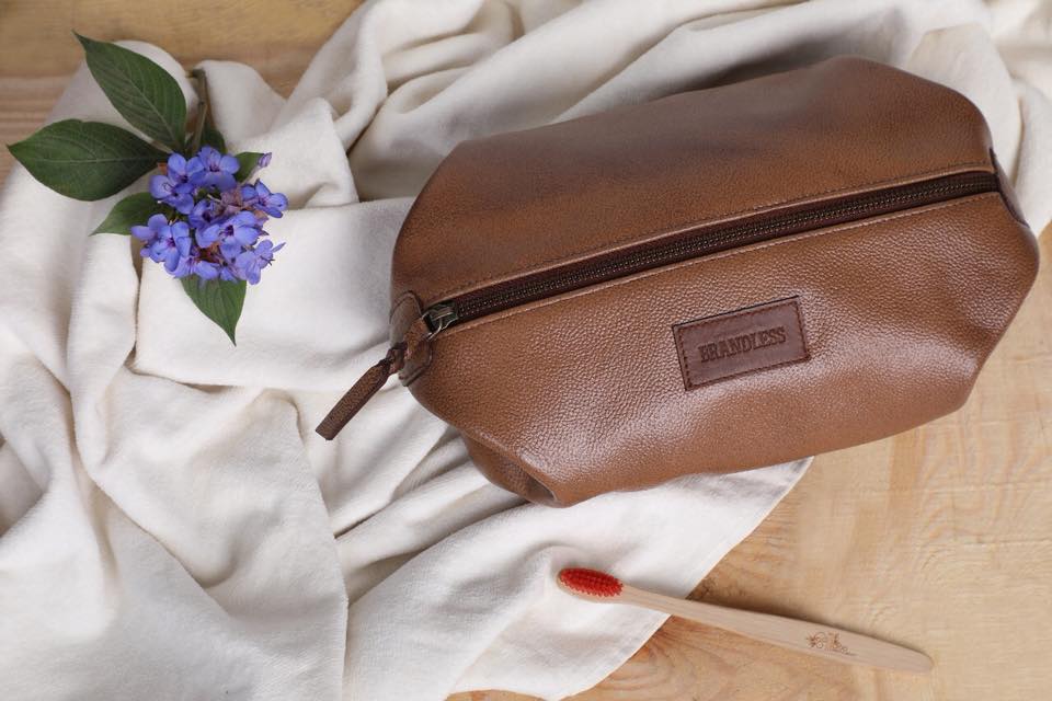 Camera Case Bag- Canvas & Leather – Brandless