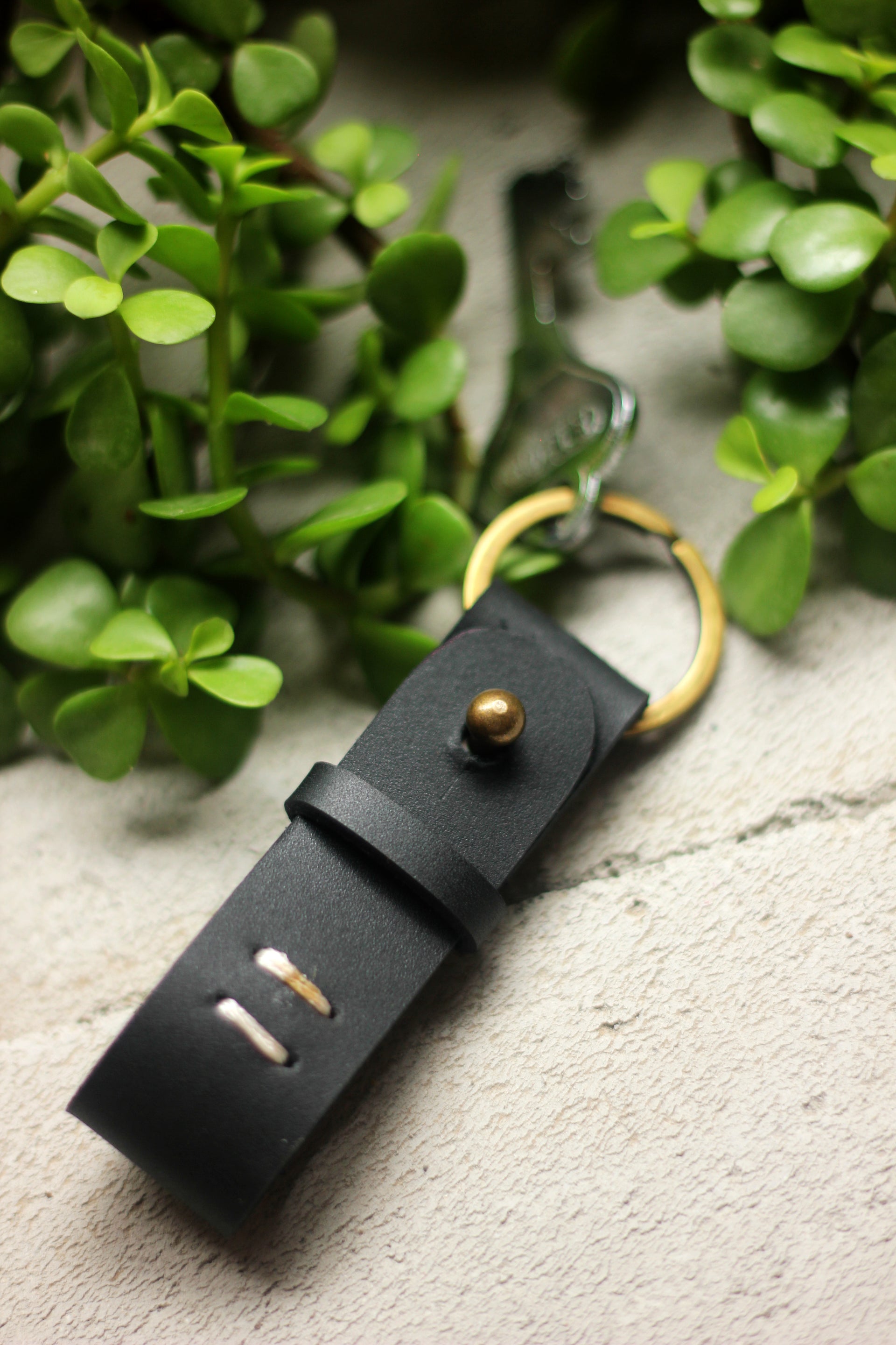 BALLY: leather key ring - Black  Bally keyring MLK00RVT443 online
